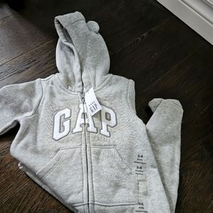 New Gap hoodie one piece zipper outfit